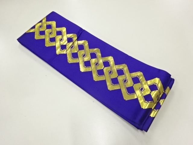 吉原繋ぎ模様織出し踊り用半幅帯